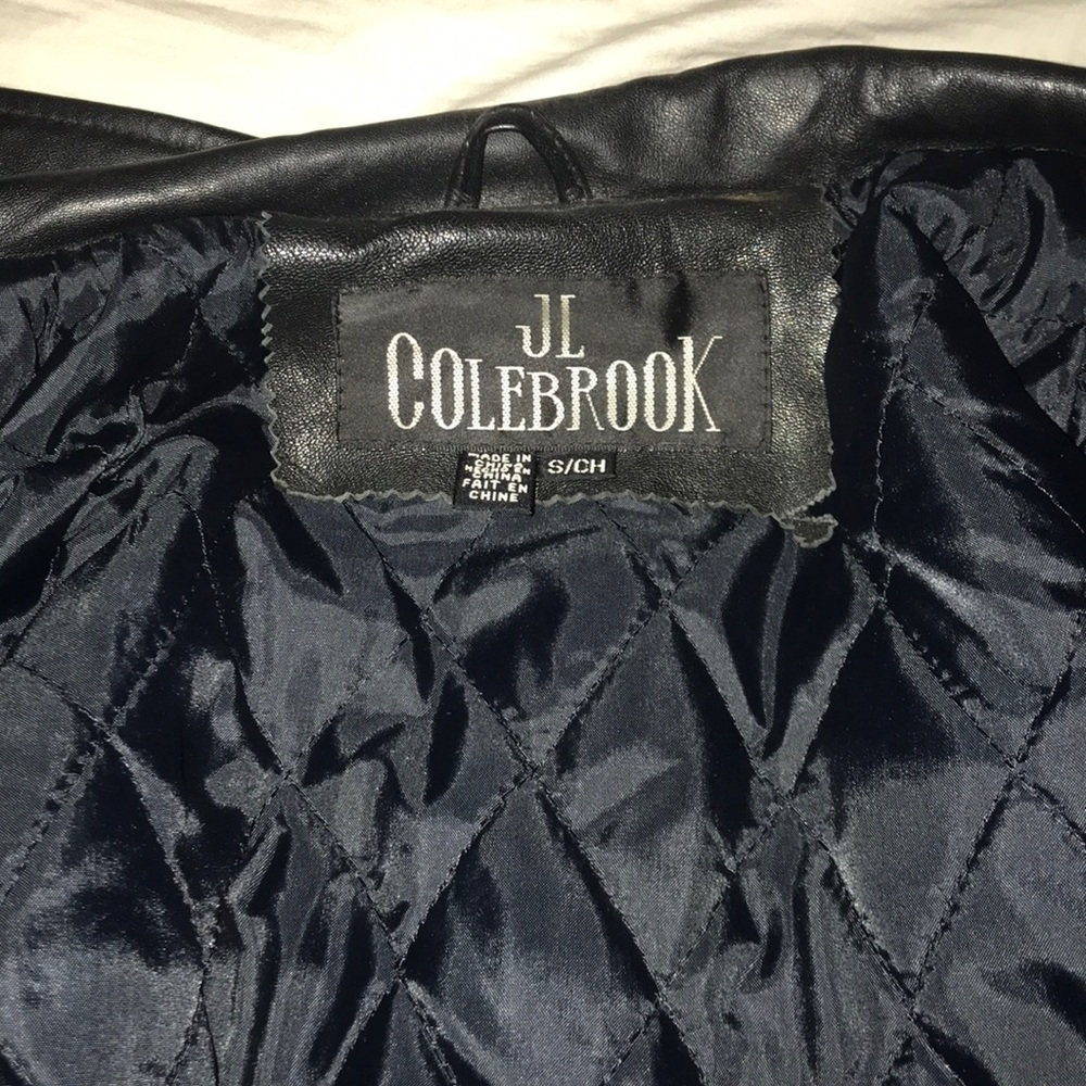 JL Colebrook leather jacket